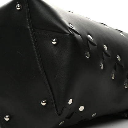 Proenza Schouler Calfskin Medium Studded Hex Bucket Black 7 of 8