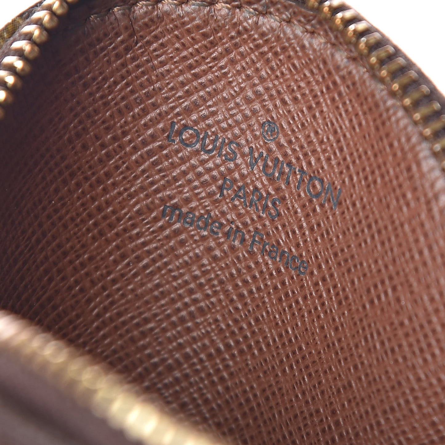 Monogram Round Coin Purse