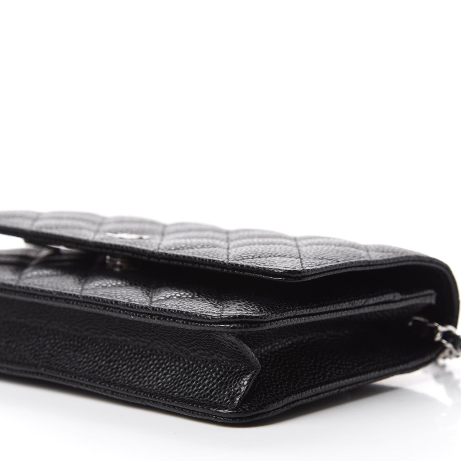 Chanel Caviar Quilted Wallet On Chain WOC Black 6 of 11