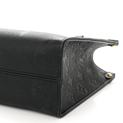 Louis Vuitton Empreinte Monogram Giant Onthego PM Black 9 of 9