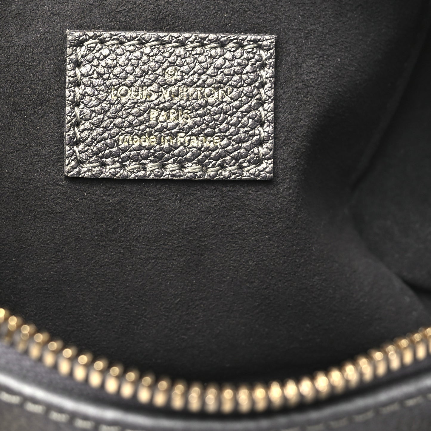 Shimmery Empreinte Monogram Giant Speedy Bandouliere 20 Gun Metal