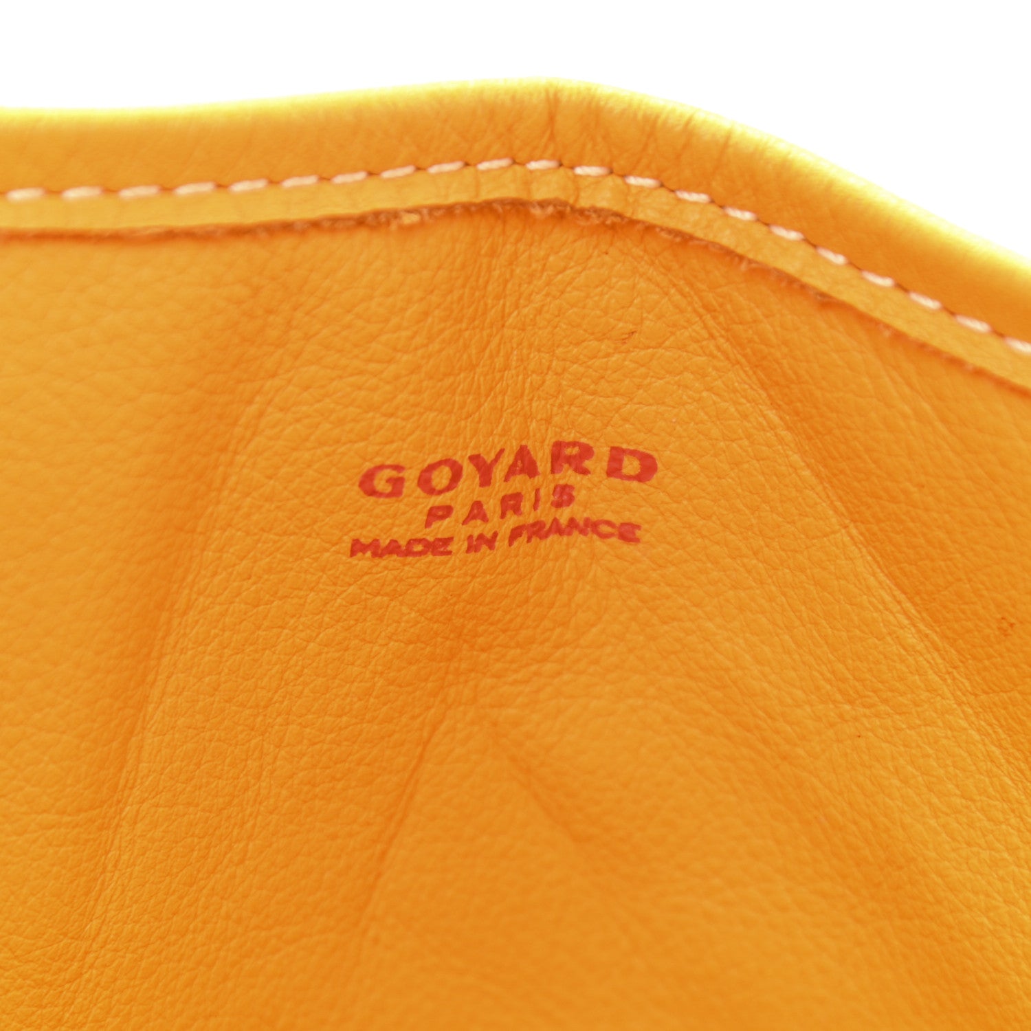 Goyard Goyardine Reversible Mini Anjou Yellow 7 of 14