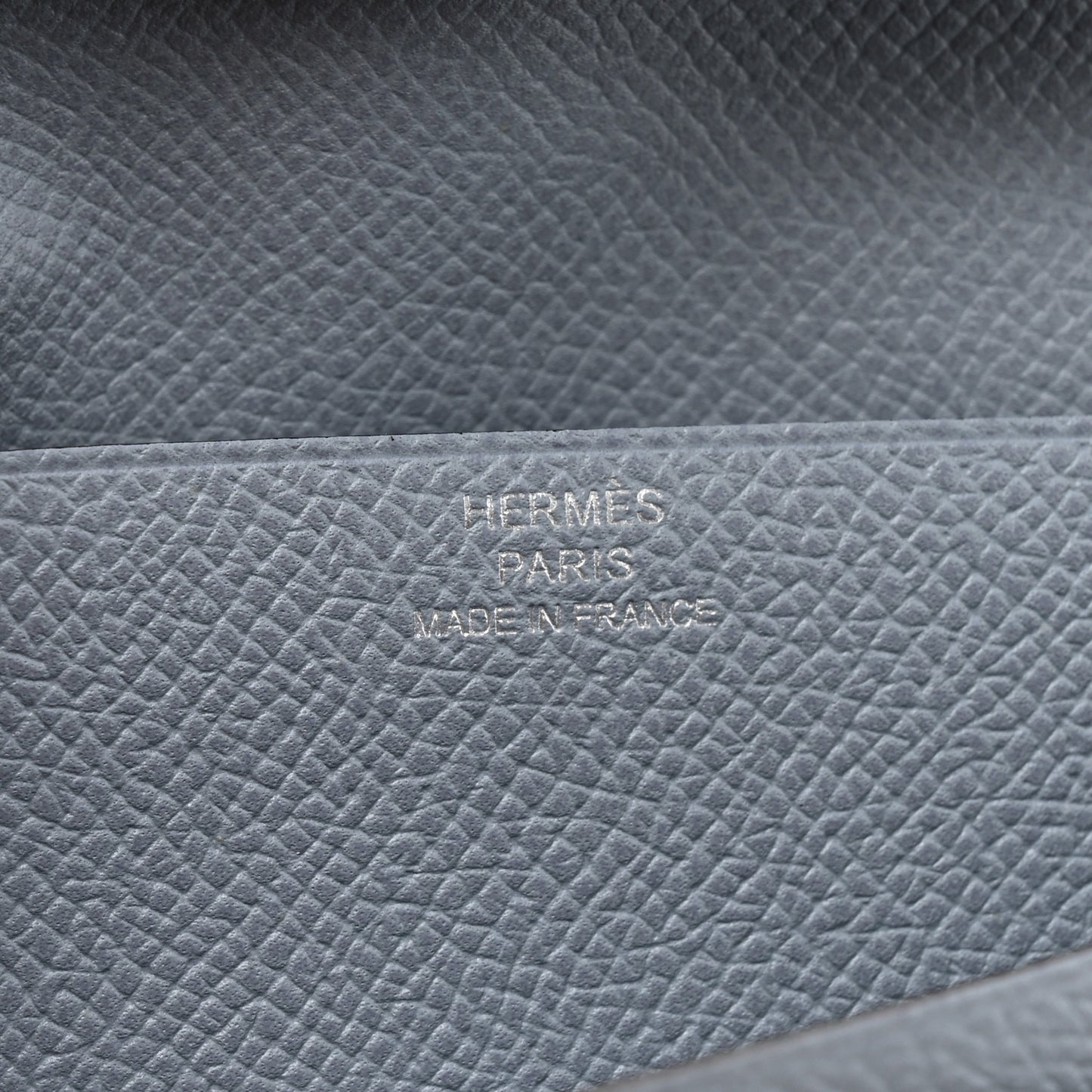 Epsom Bi-Color Bearn Gusset Wallet Lime Bleu Lin