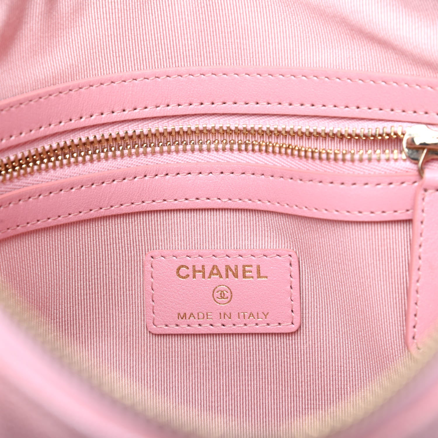Chanel Iridescent Caviar Medium Night by the C Pouch Clutch Rose Pink 6 of 8