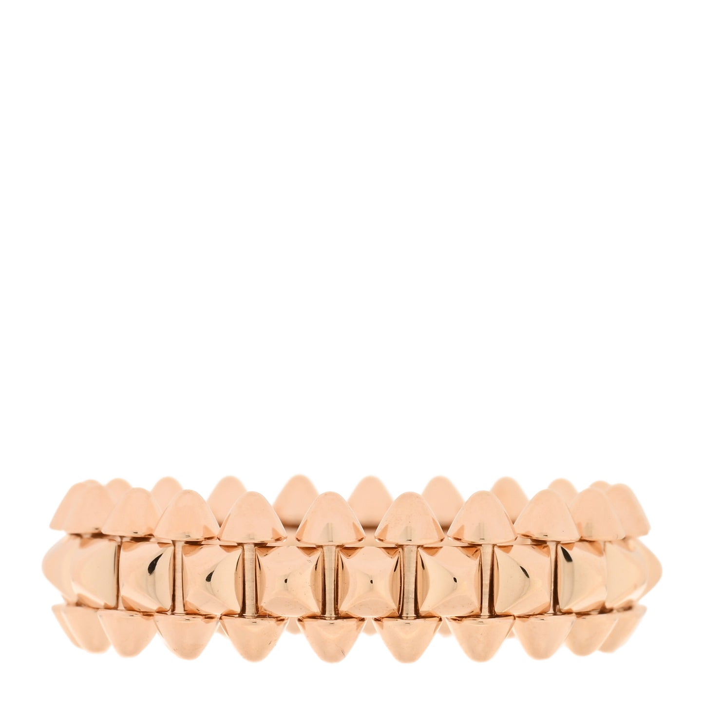18K Pink Gold SM Clash De Cartier Ring 53 6.25