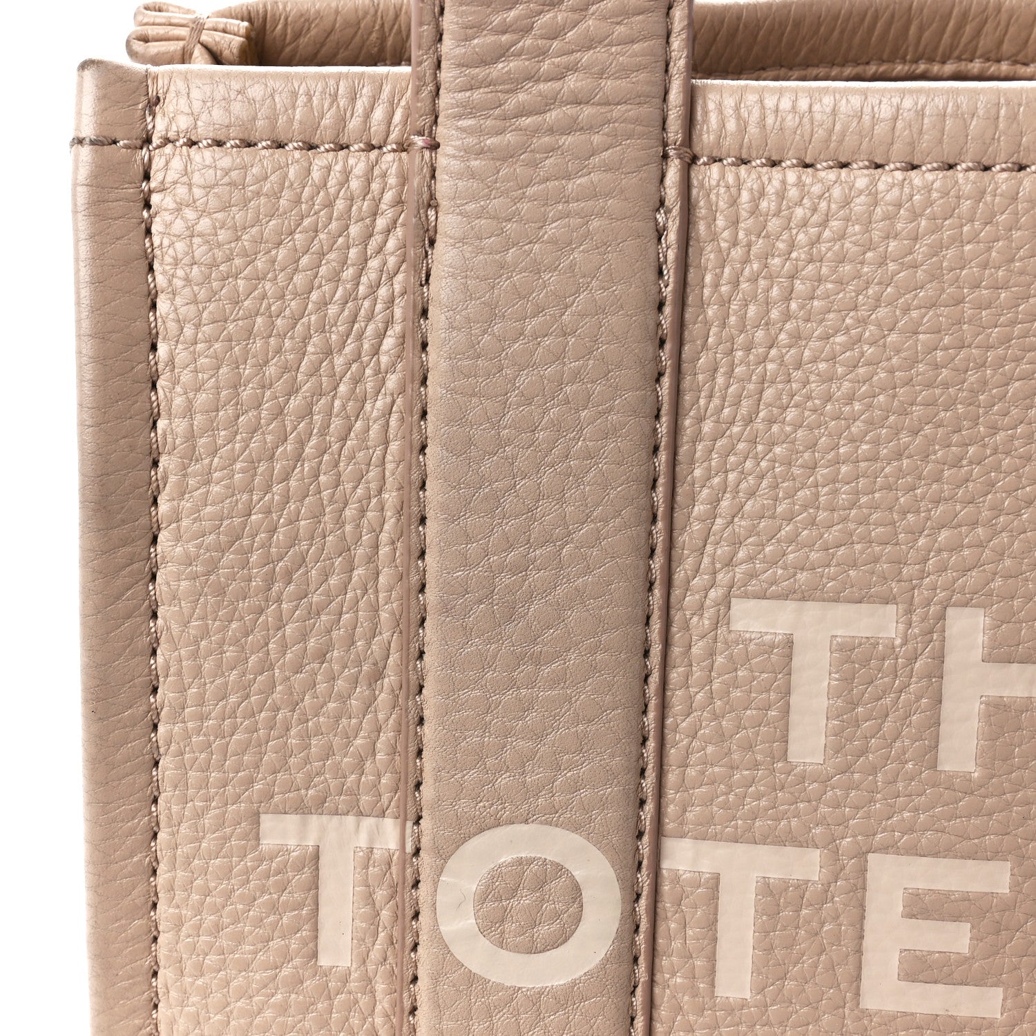 Marc Jacobs Grained Calfskin Small The Tote Bag Twine 14 of 15