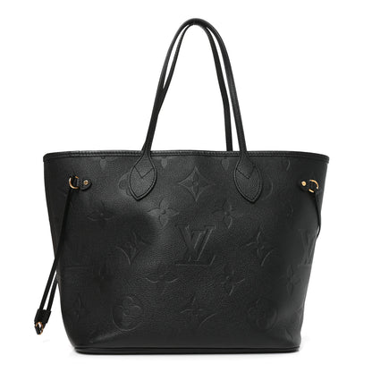Louis Vuitton Empreinte Monogram Giant Neverfull MM Black 1 of 10
