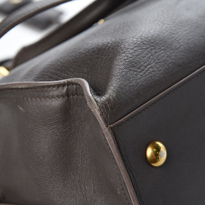 Saint Laurent Calfskin Small Classic Y Cabas Grey 22 of 24