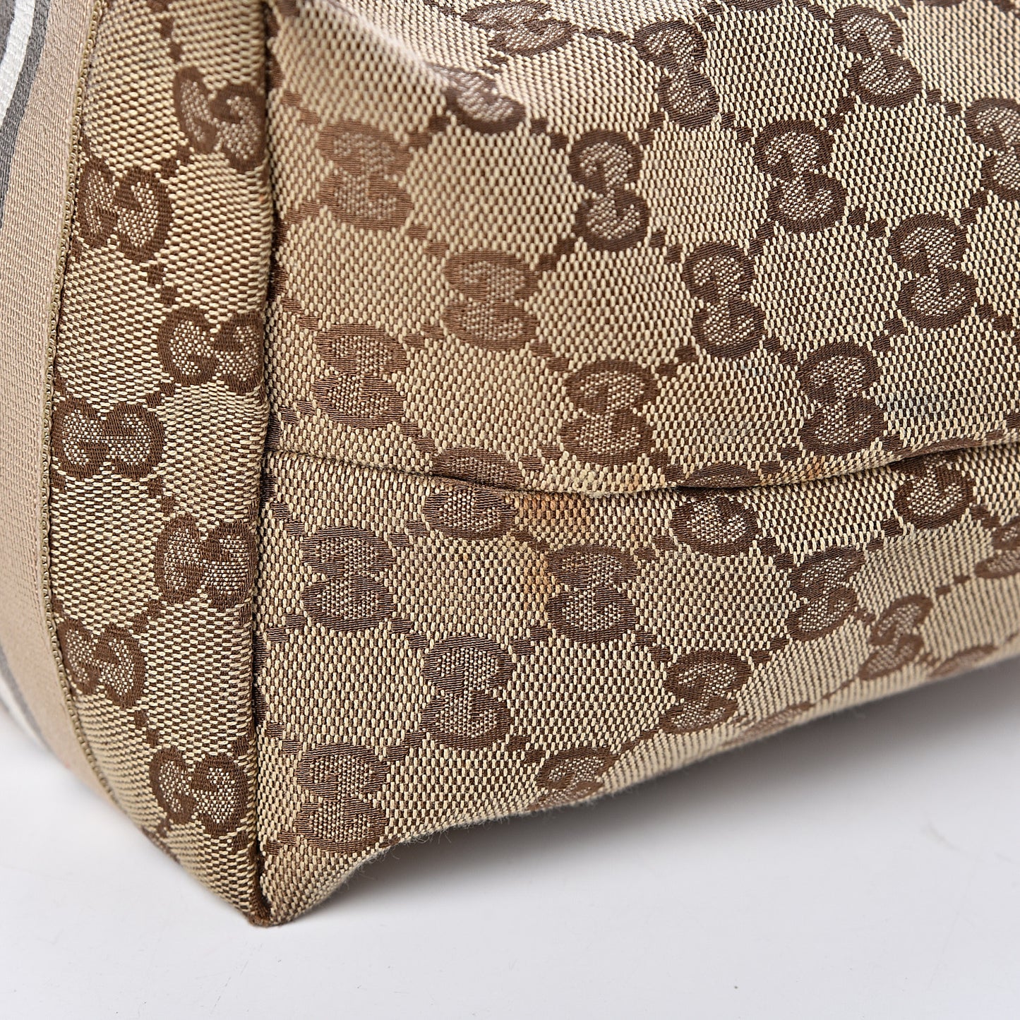 Monogram Web Medium Jolie Tote Yellow