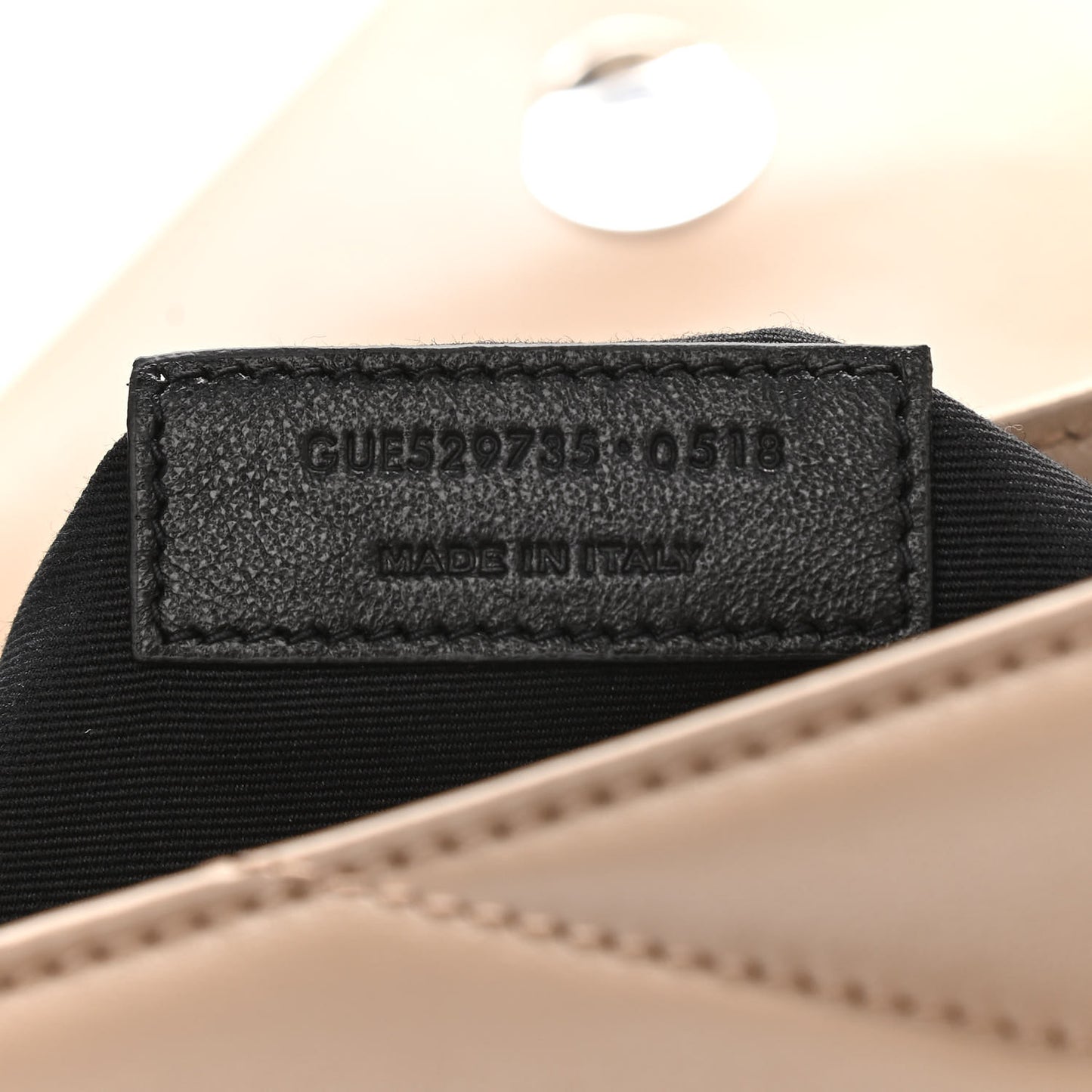 Calfskin Y Quilted Monogram Medium Loulou Satchel Dark Beige
