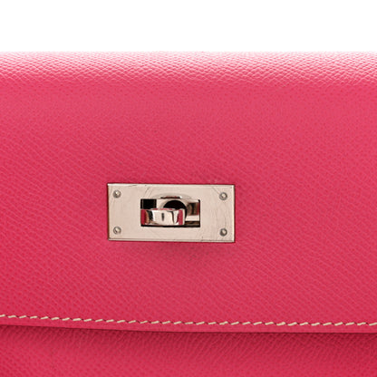 Hermes Epsom Kelly Sellier 32 Rose Tyrien 12 of 15
