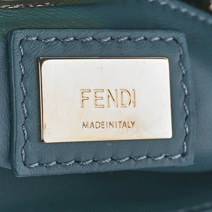 Fendi Nappa Mini Peekaboo Iconic Satchel Pound 6 of 13