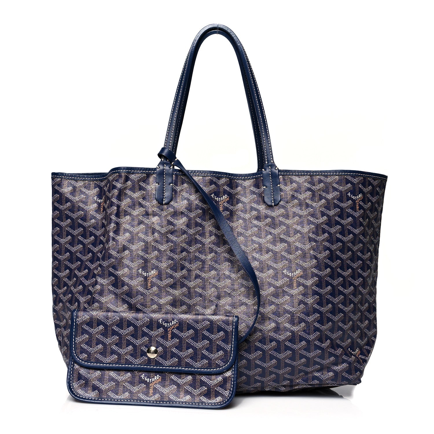 Goyard Goyardine Saint Louis PM Navy 1 of 11