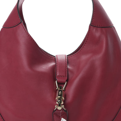 Gucci Calfskin Medium Jackie Shoulder Bag Burgundy 11 of 11
