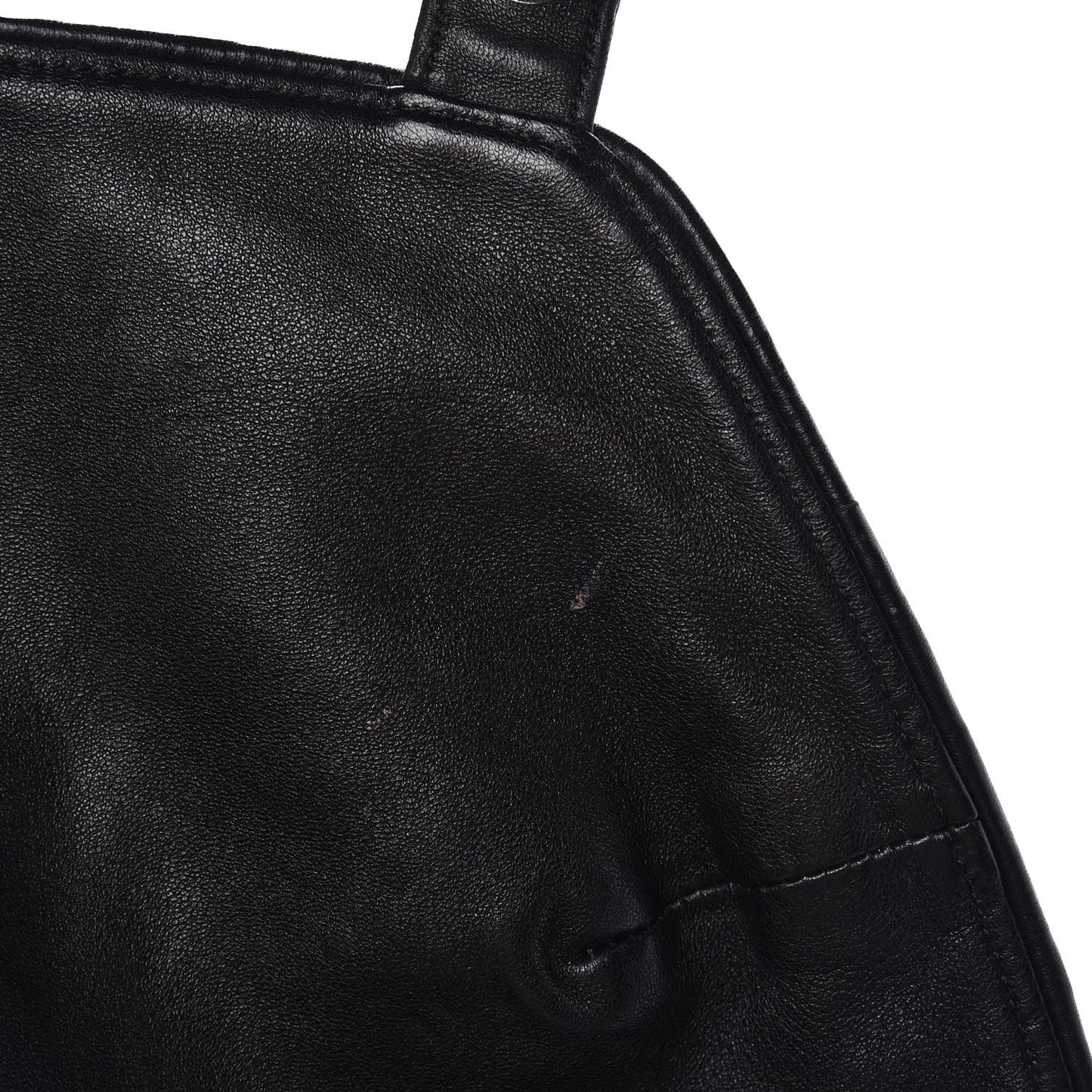 Lambskin Marti Backpack Bag Washed Black Rhodium Hardware