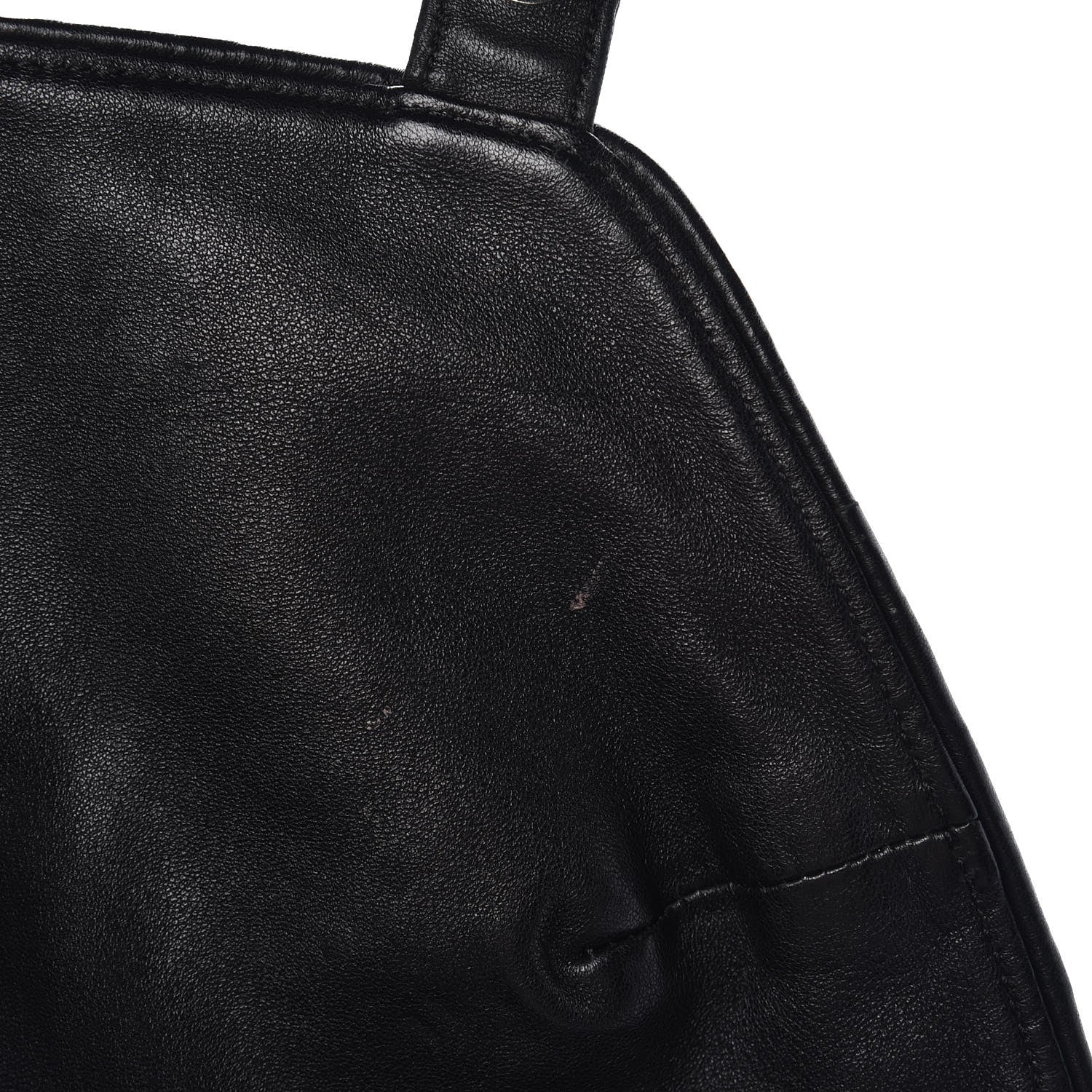 Alexander Wang Lambskin Marti Backpack Bag Washed Black Rhodium Hardware 7 of 7