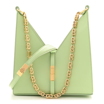 Givenchy Box Calfskin Mini Cut Out Shoulder Bag Pistachio 1 of 10