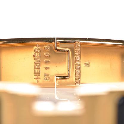 Hermes Enamel Narrow Clic Clac H Bracelet PM Black 5 of 6