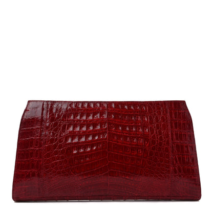Nancy Gonzalez Crocodile Clutch Red 1 of 6