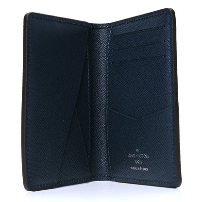 Louis Vuitton Epi Pocket Organizer Blue Marine 4 of 4