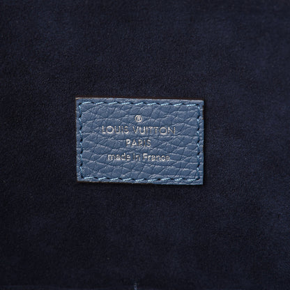 Louis Vuitton Taurillon Victor Briefcase Blue Gris 8 of 10