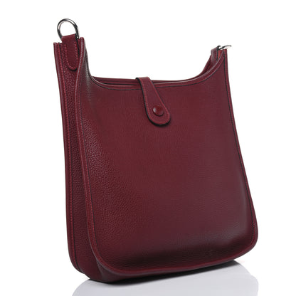 Hermes Togo Evelyne PM Rouge H 3 of 21