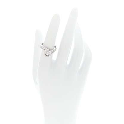 Parker & West by FASHIONPHILE Platinum Diamond 1.06ctw Flower Ring 52 6 2 of 9