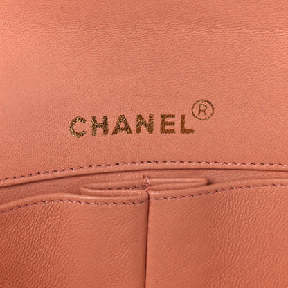 Chanel Pony Hair CocoDouble East West Flap Black Rose 5 of 15