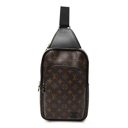 Louis Vuitton Monogram Macassar Avenue Sling Bag NM 1 of 9