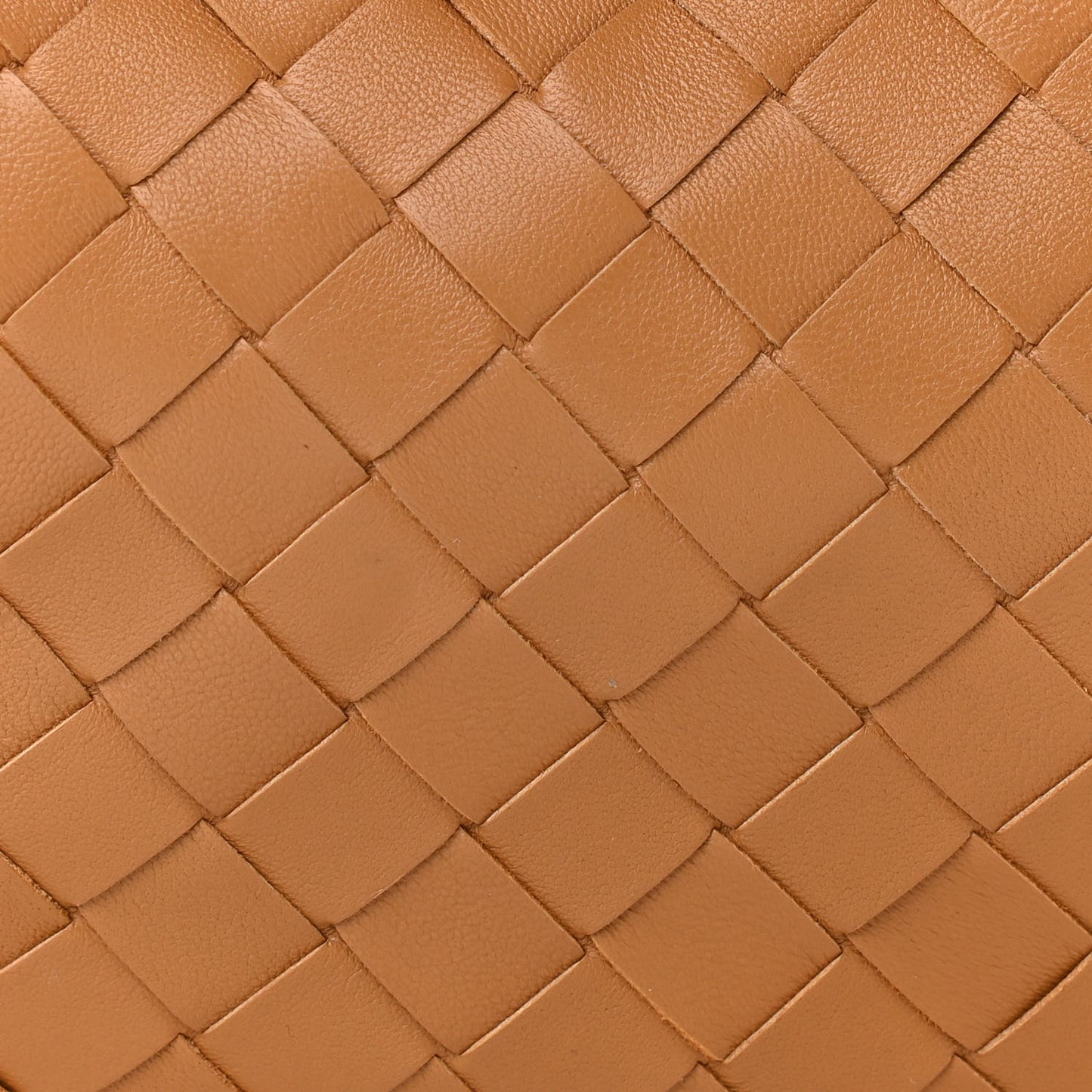 Nappa Intrecciato Mini Jodie Caramel