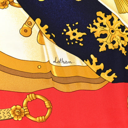 Hermes Silk Soleil De Soie Scarf 90 3 of 5