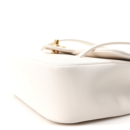 Chanel Shiny Caviar Preppy Coco Small Flap White 9 of 10