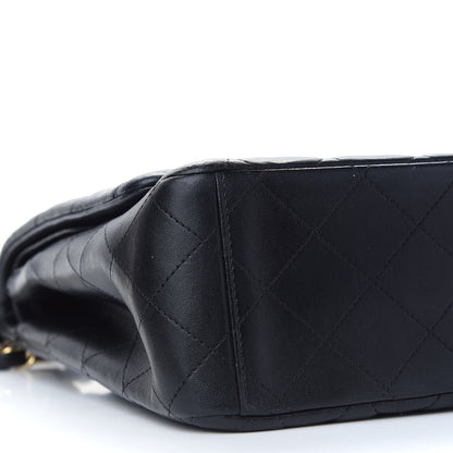 Chanel Lambskin Quilted Maxi Double Flap Black 9 of 11
