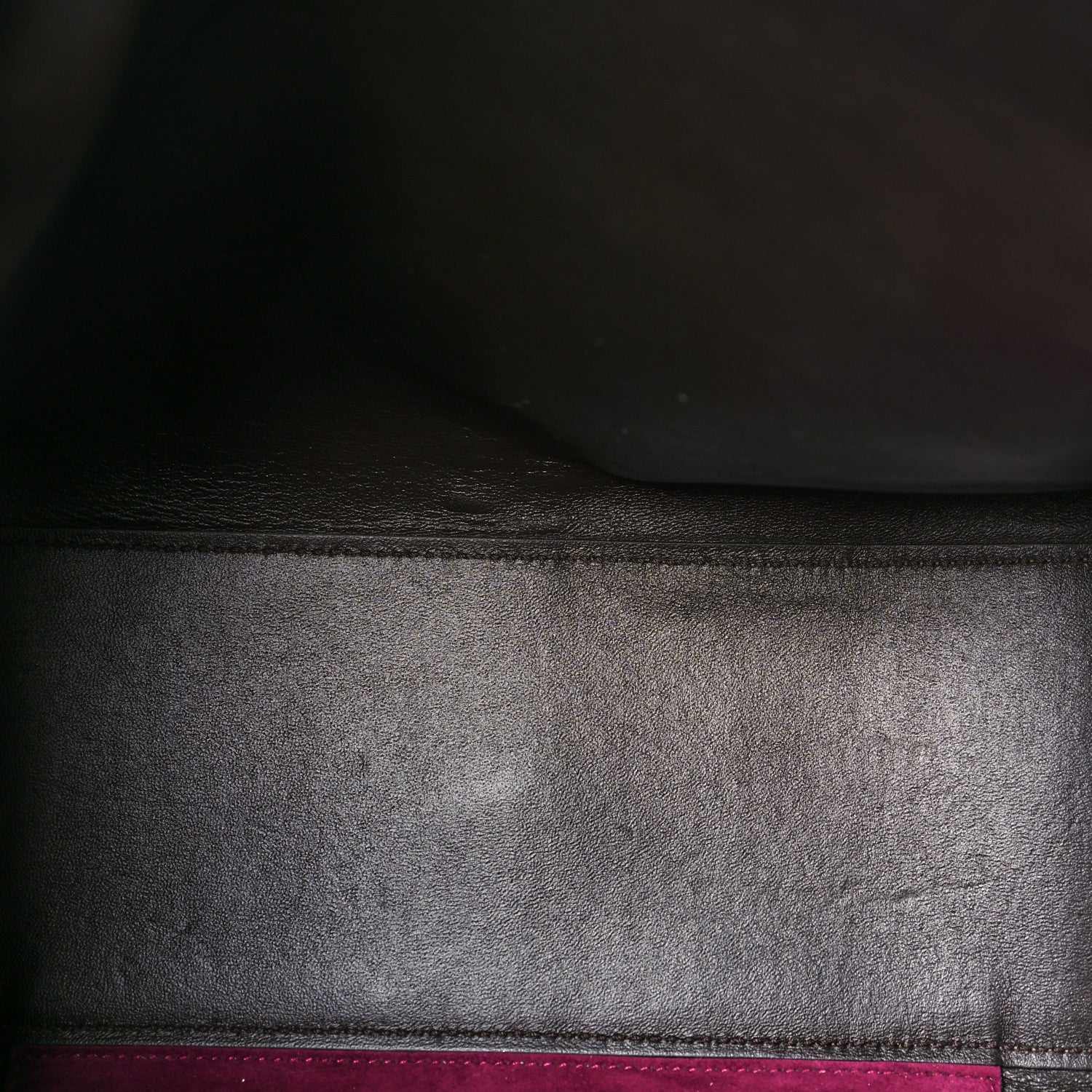 Fendi Vitello Seta Light Camoscio Medium Peekaboo X-Lite Amido Ciclamino 10 of 10