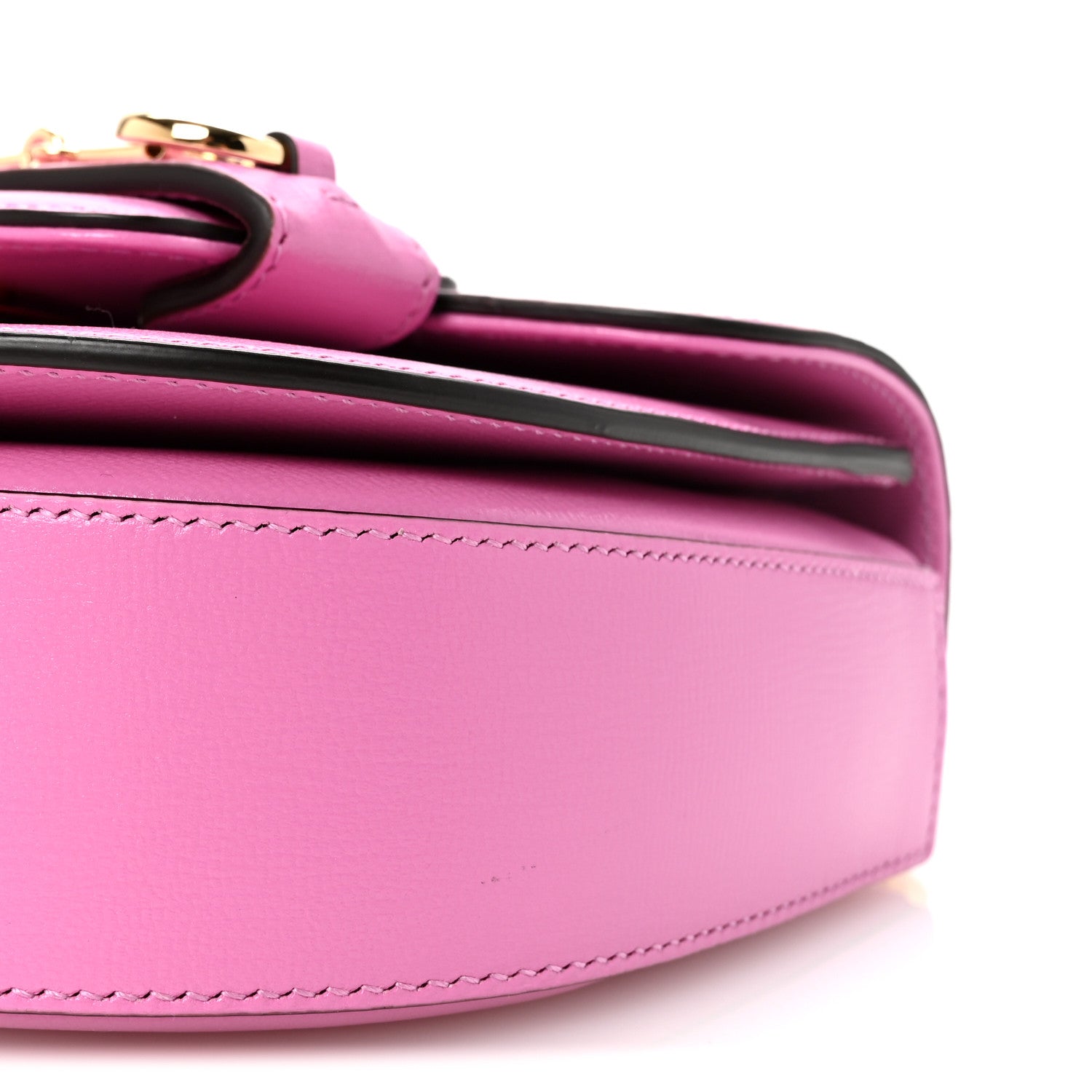 Gucci Azalea Calfskin Mini Top Handle Horsebit 1955 Crossbody Bag
