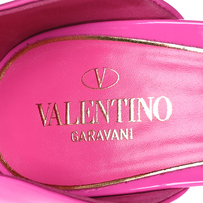 Valentino Garavani Patent DiscoBox 80/180mm Platform Pumps 39 Pink PP 6 of 7