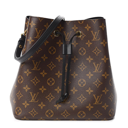 Louis Vuitton Monogram Neonoe MM Black 1 of 10