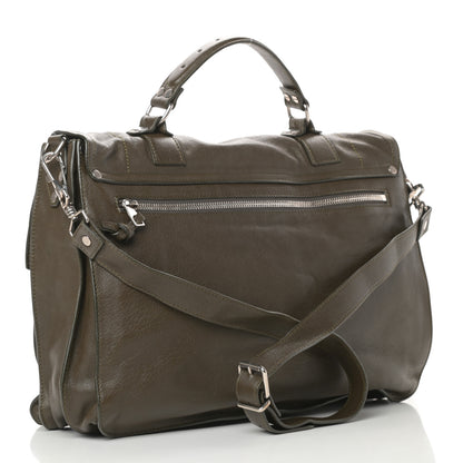Proenza Schouler Lambskin Large PS1 Satchel Military 3 of 13