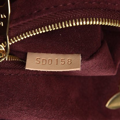 Louis Vuitton Monogram Flower Hobo Beige 6 of 9