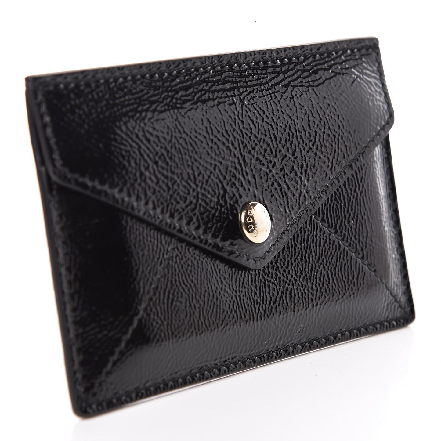 Patent Soho Envelope Card Case Black