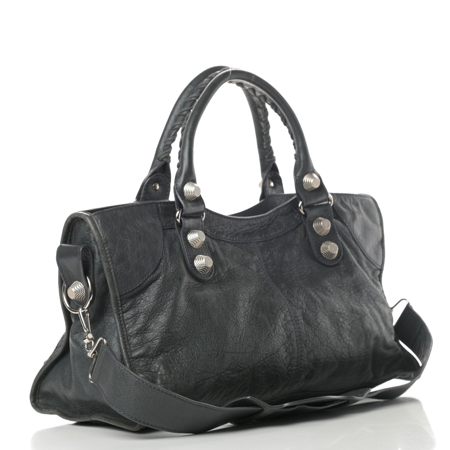 Balenciaga Agneau Giant 21 Silver Hardware Part Time Anthracite 3 of 11