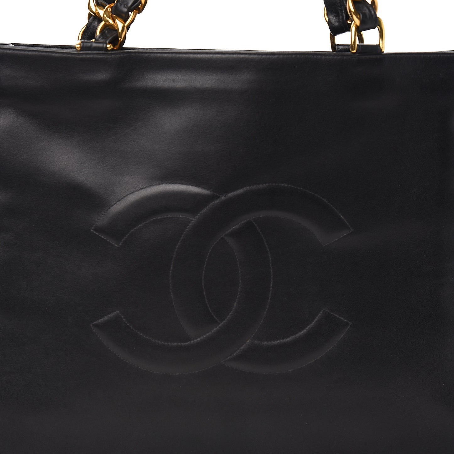 Lambskin CC Tote Black