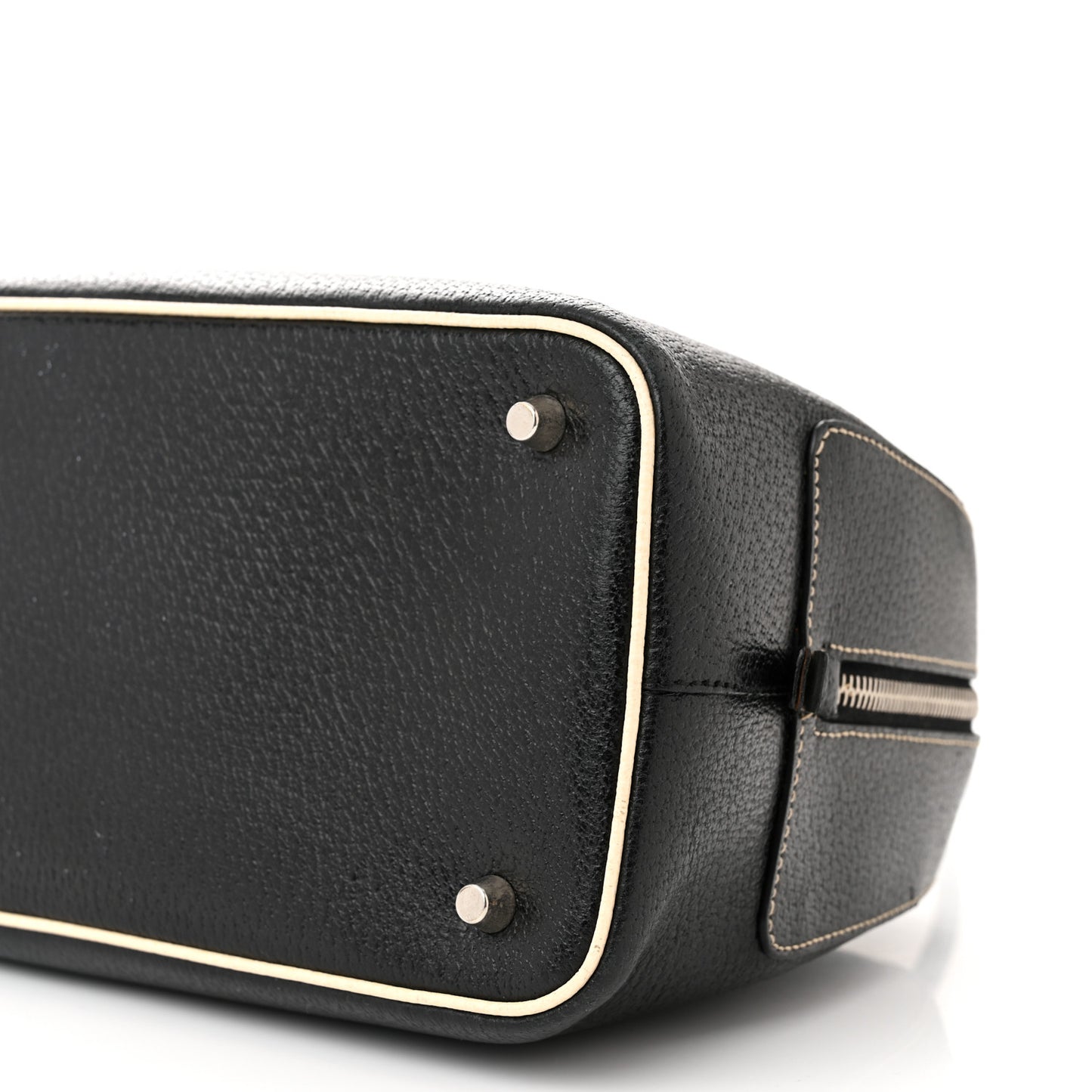 Goatskin Bowling Bag Black