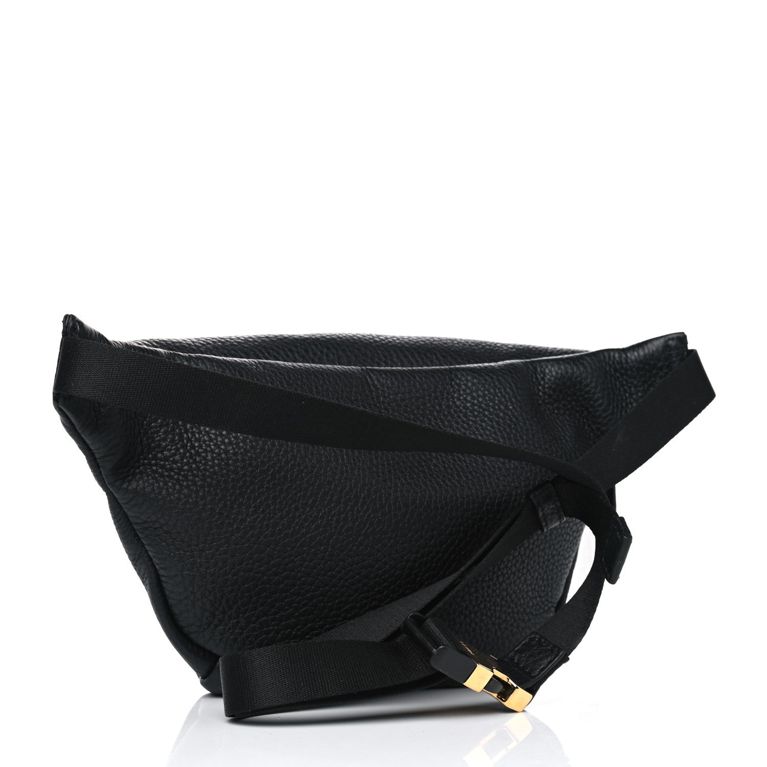 Fendi Cuoio Romano Metal Bug Eyes Pocket Belt Bag Black 2 of 4