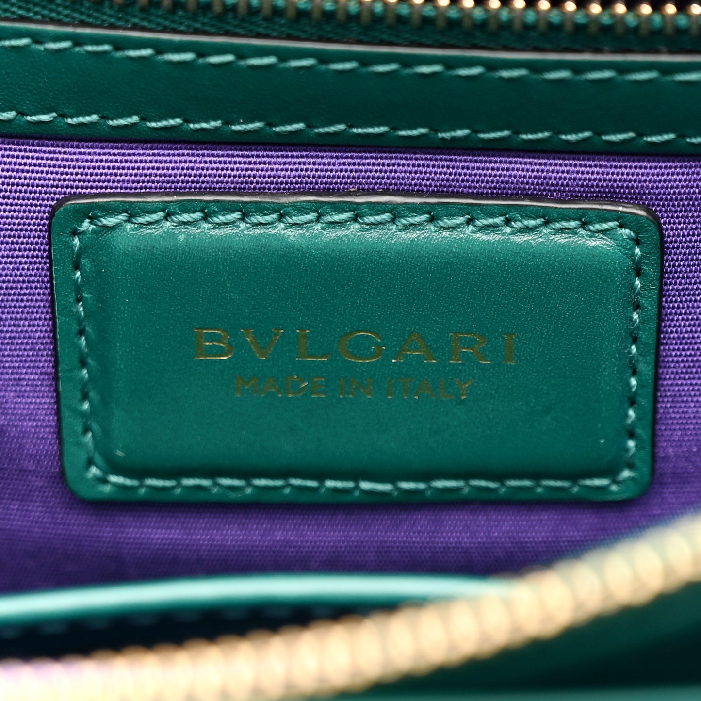 Calfskin Serpenti Forever Shoulder Bag Emerald Green