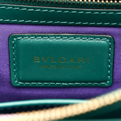 Bulgari Calfskin Serpenti Forever Shoulder Bag Emerald Green 7 of 16