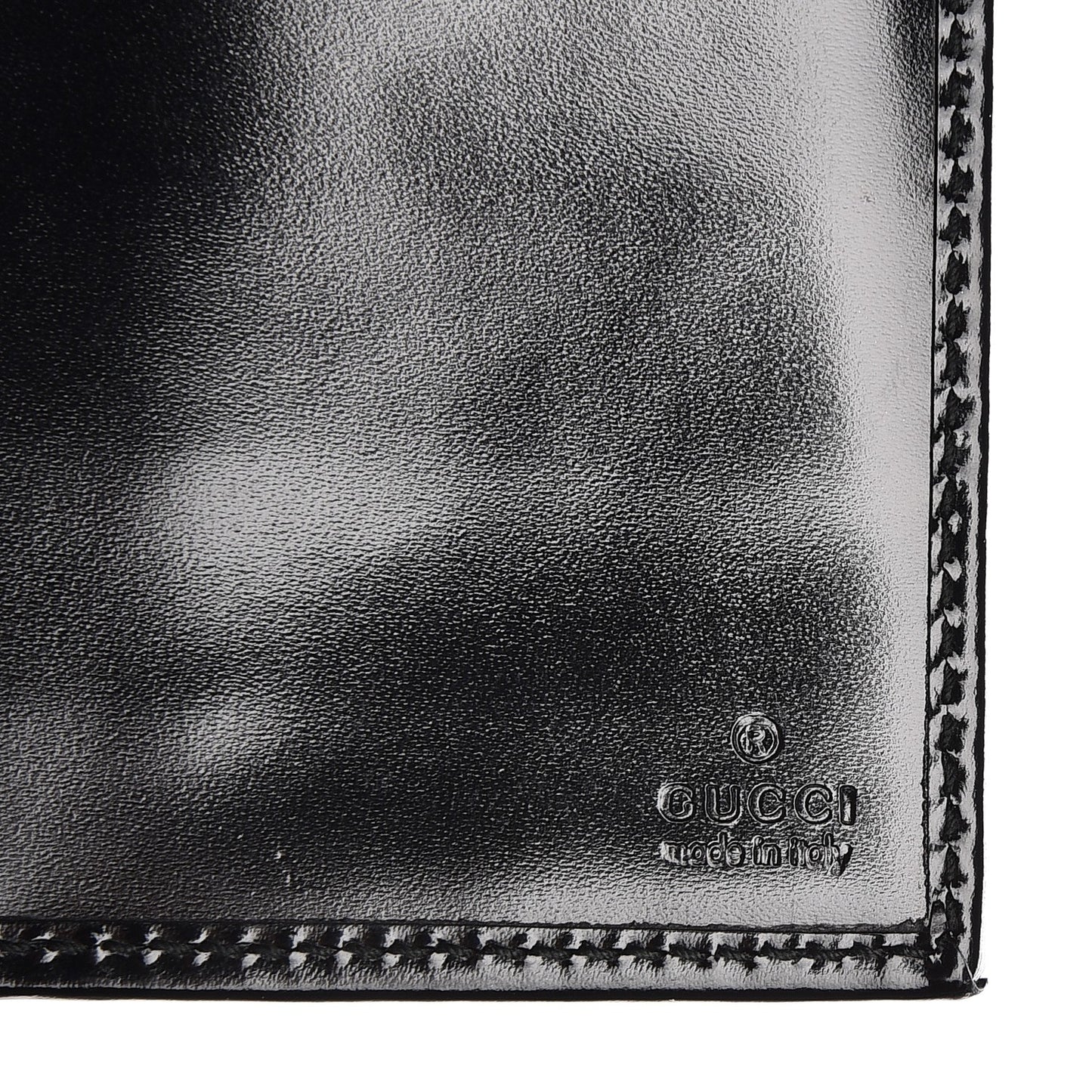 Imprime Monogram GG Pierce Chain Clutch Wallet Black