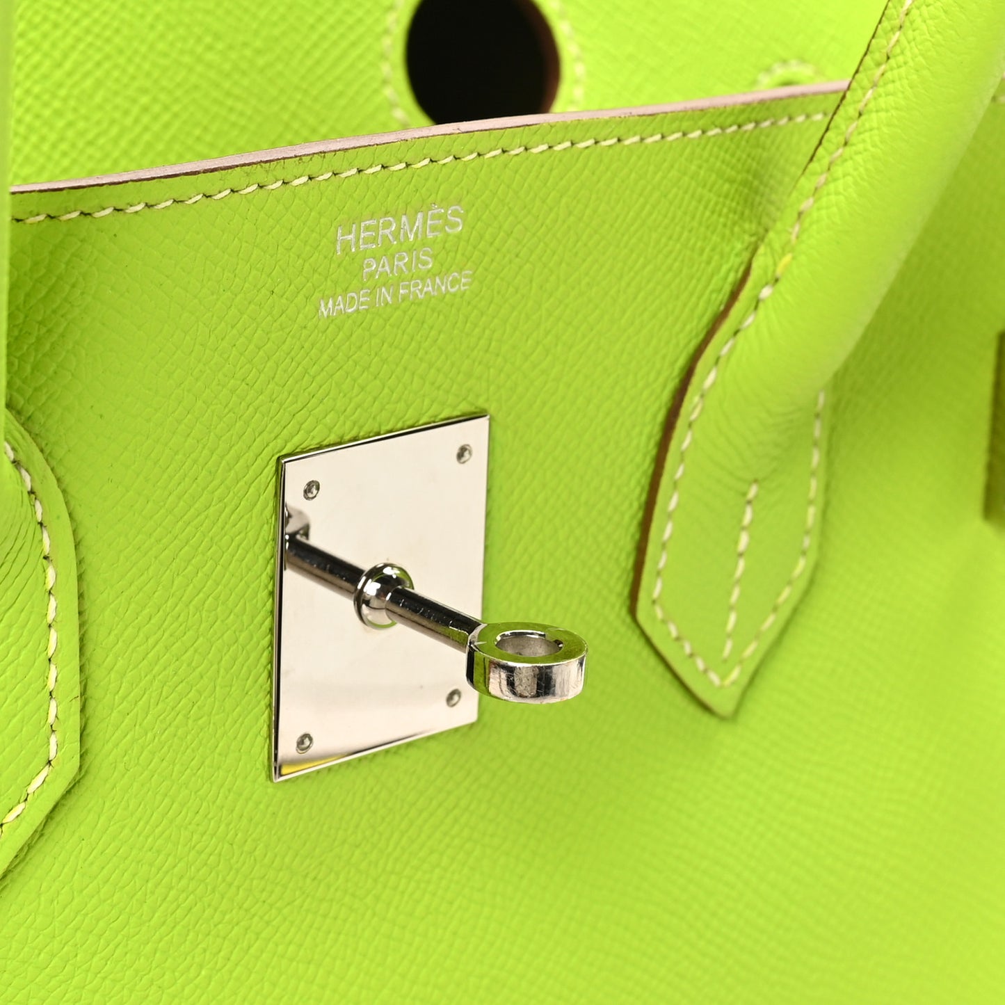 Epsom Candy Birkin 35 Kiwi Lichen