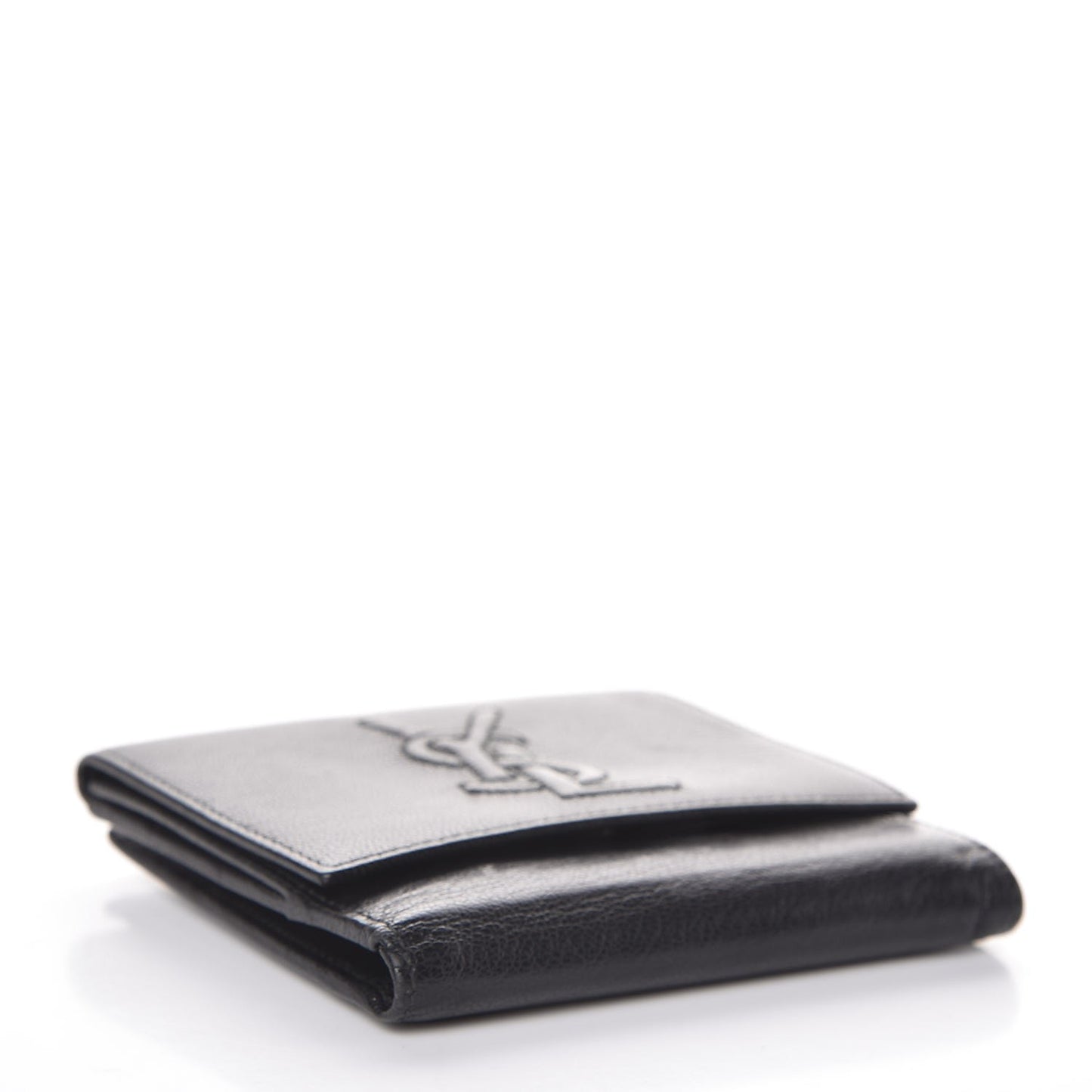 Goatskin Belle de Jour French Wallet Black