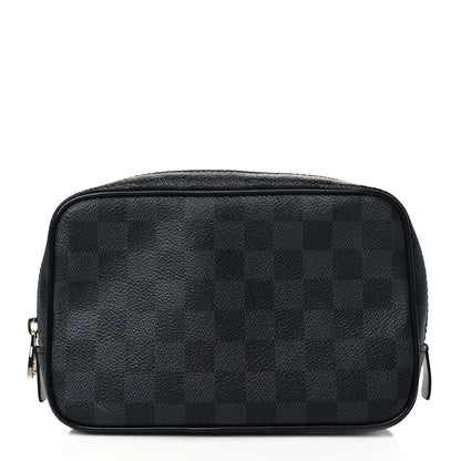 Louis Vuitton Damier Graphite Toilet Pouch PM 1 of 9